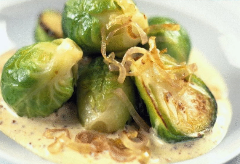 Boahh jedes Jahr ein Muss, Rosenkohl in Frischkäse Senfsauce