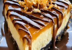 🍰 Cremiger Samoa Käsekuchen – mit Karamell, Schokolade & Kokos wie vom Konditor!