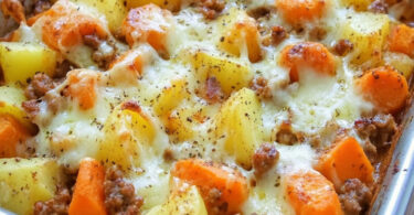 🥘 Kohlrabi-Hackfleisch-Auflauf – Low Carb, herzhaft & richtig sättigend!