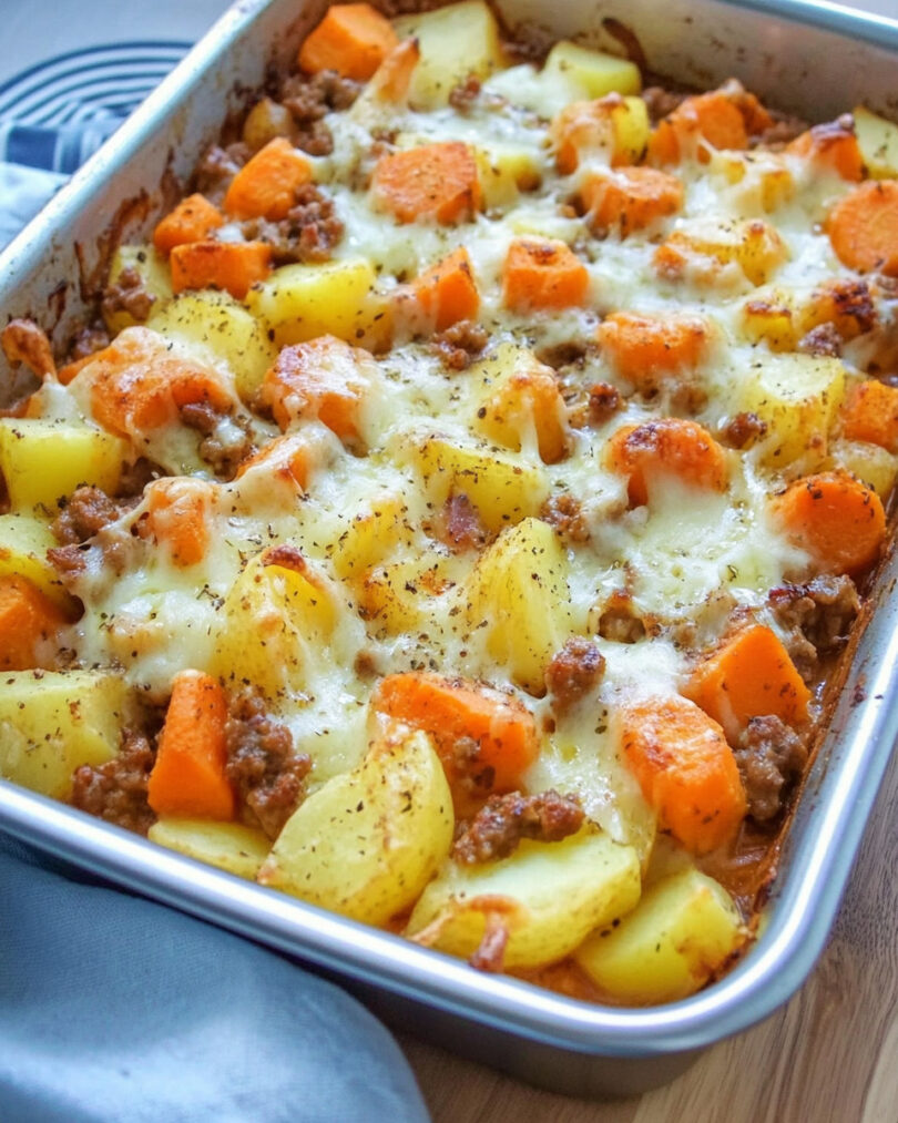 🥘 Kohlrabi-Hackfleisch-Auflauf – Low Carb, herzhaft & richtig sättigend!