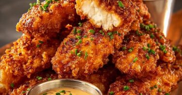 🍗 Super knusprige Hähnchenstreifen