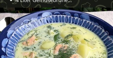 🥣 Schwedische Sommersuppe – Einfach & Lecker