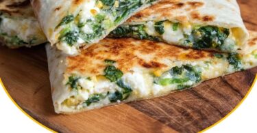30-Minuten Spinat-Feta-Quesadillas – schnell, einfach & unglaublich lecker!