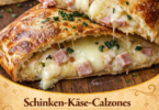 🥙🧀 Schinken-Käse-Calzones – außen knusprig, innen herrlich saftig