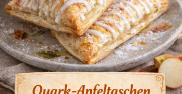 Quark-Apfeltaschen – herrlich saftig & einfach gemacht
