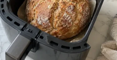 Airfryer-Dinkelbrot aus Dinkelmehl Type 630 mit knuspriger Kruste